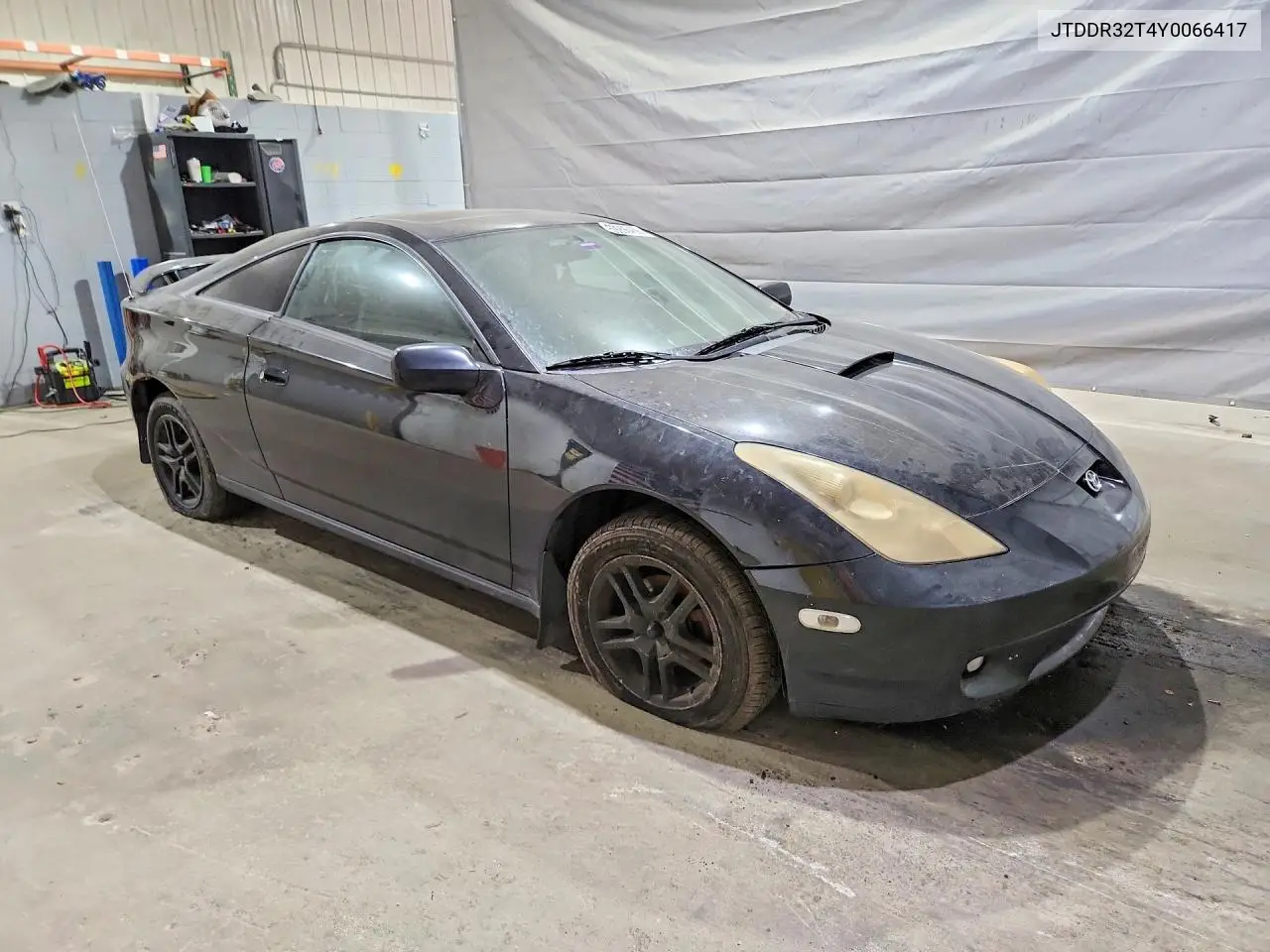2000 Toyota Celica Gt VIN: JTDDR32T4Y0066417 Lot: 59996456