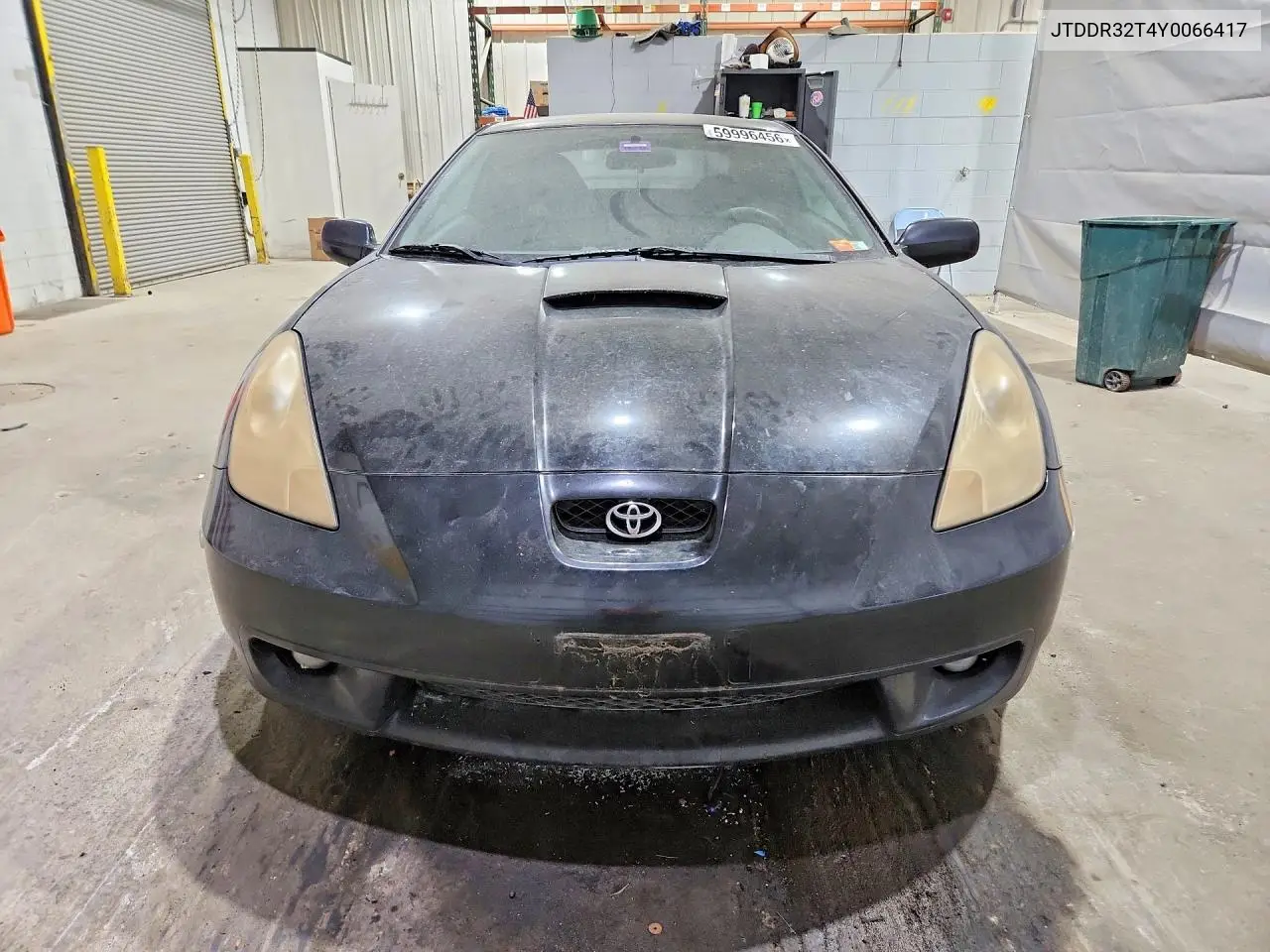2000 Toyota Celica Gt VIN: JTDDR32T4Y0066417 Lot: 59996456