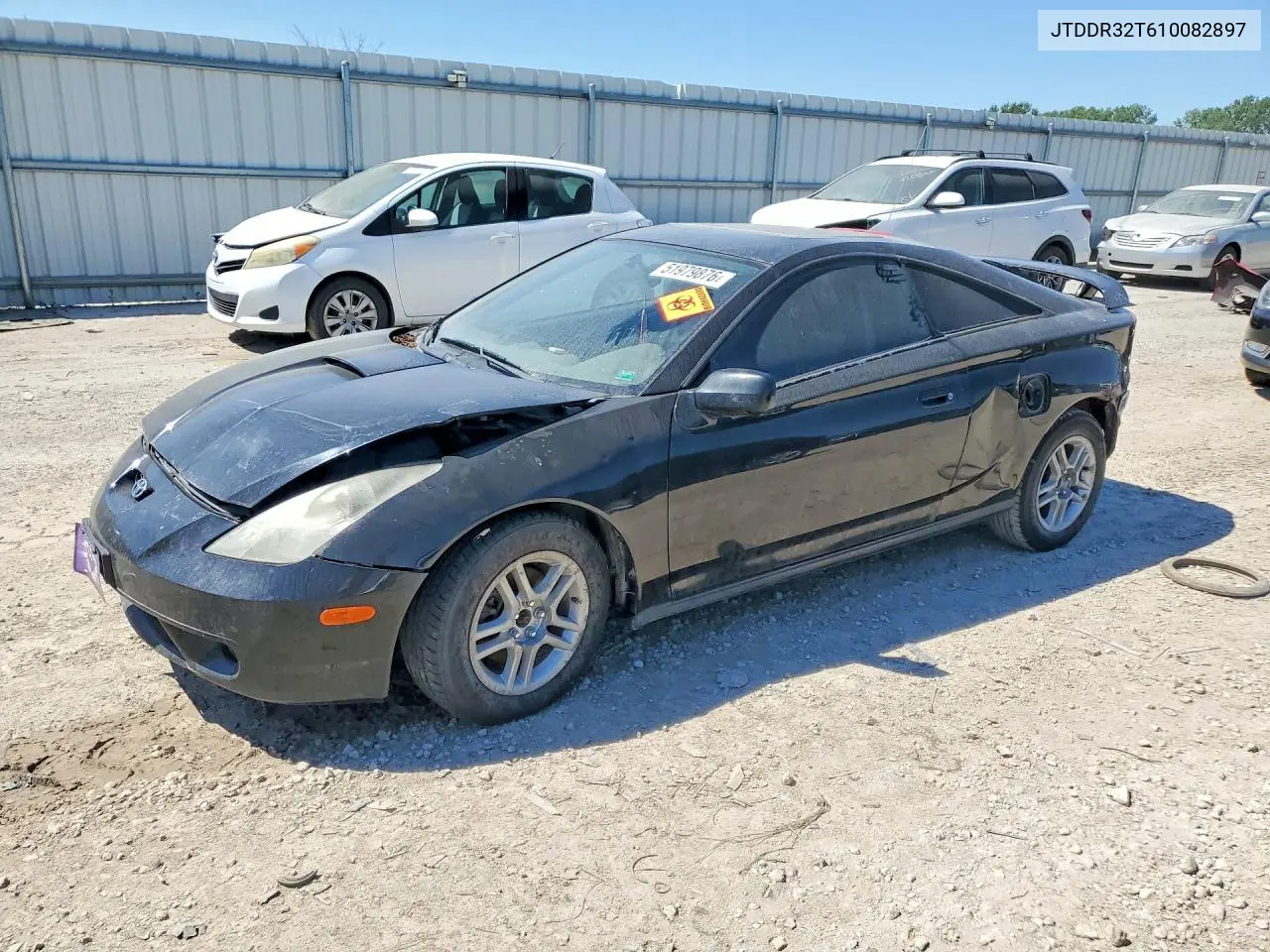 2001 Toyota Celica Gt VIN: JTDDR32T610082897 Lot: 51979876