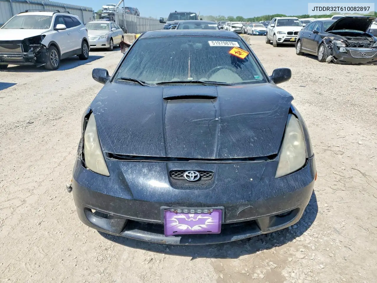 2001 Toyota Celica Gt VIN: JTDDR32T610082897 Lot: 51979876