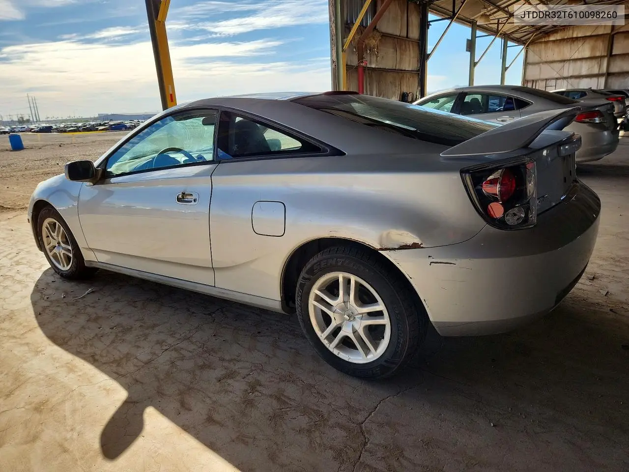 2001 Toyt Celica VIN: JTDDR32T610098260 Lot: 59010106