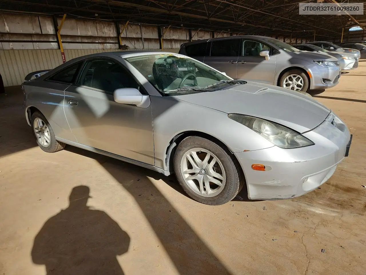 2001 Toyt Celica VIN: JTDDR32T610098260 Lot: 59010106