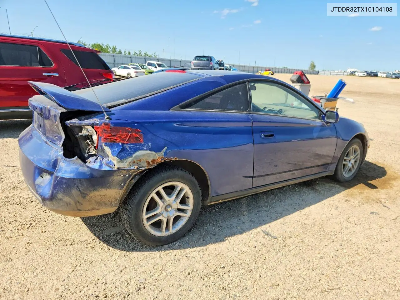 2001 Toyota Celica Gt VIN: JTDDR32TX10104108 Lot: 60315676