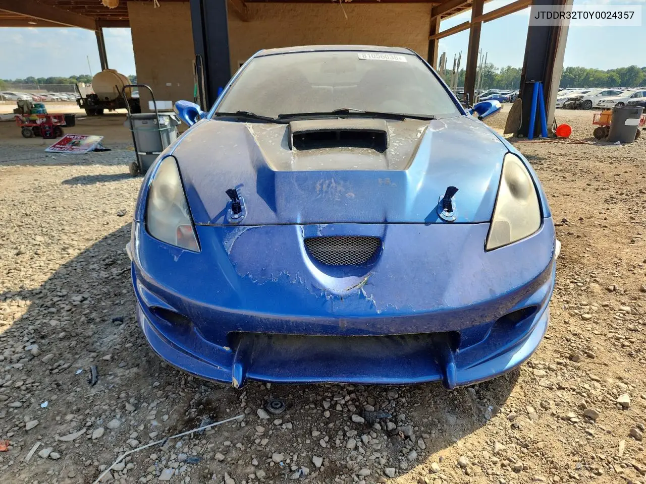 2002 Toyota Celica VIN: JTDDR32T0Y0024357 Lot: 45592026