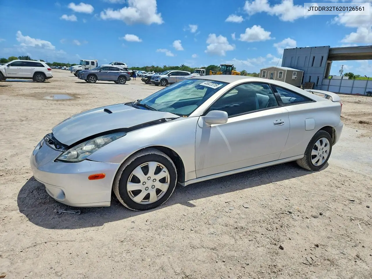 2002 Toyota Celica Gt VIN: JTDDR32T620126561 Lot: 48822016
