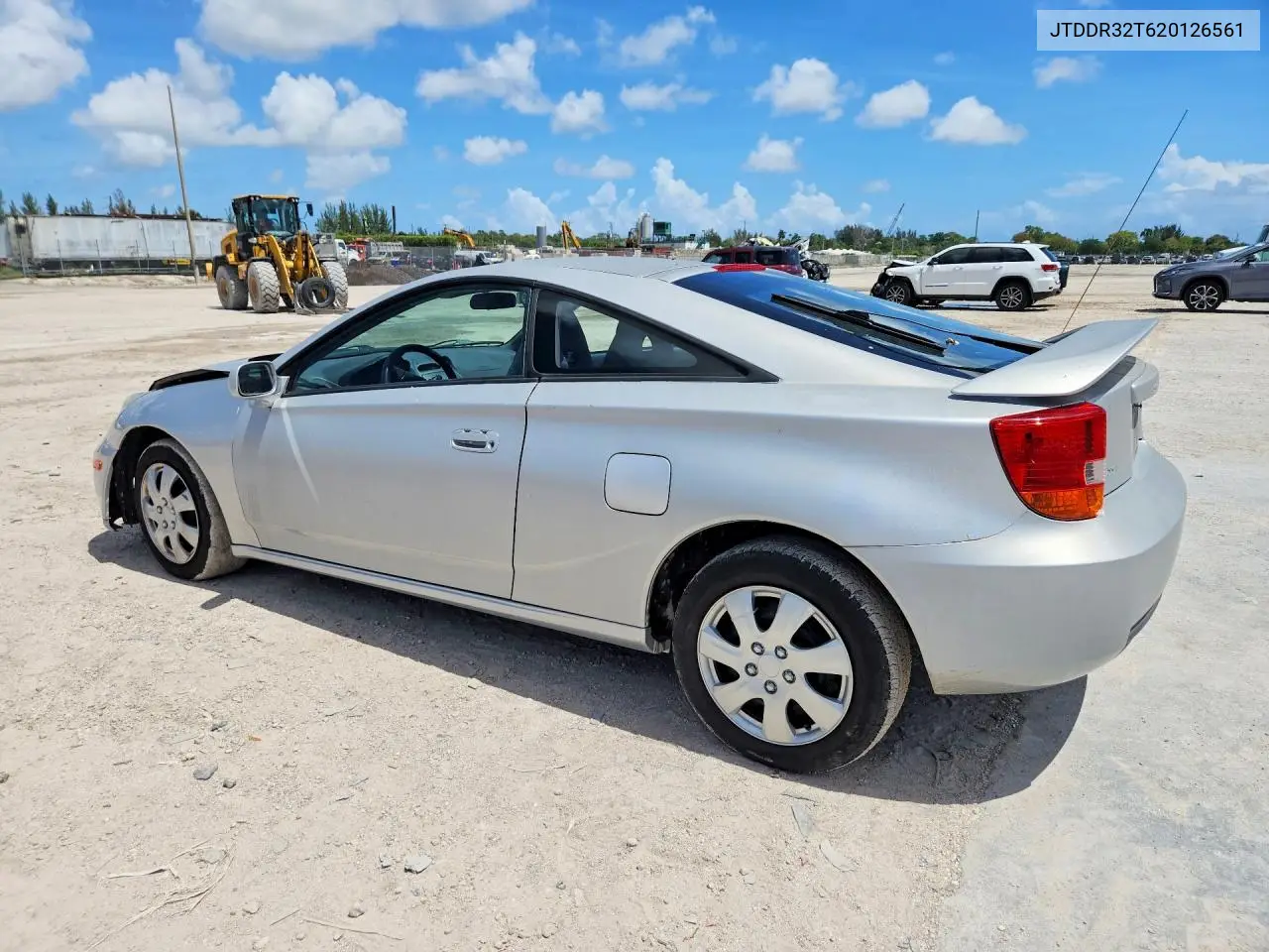 2002 Toyota Celica Gt VIN: JTDDR32T620126561 Lot: 48822016