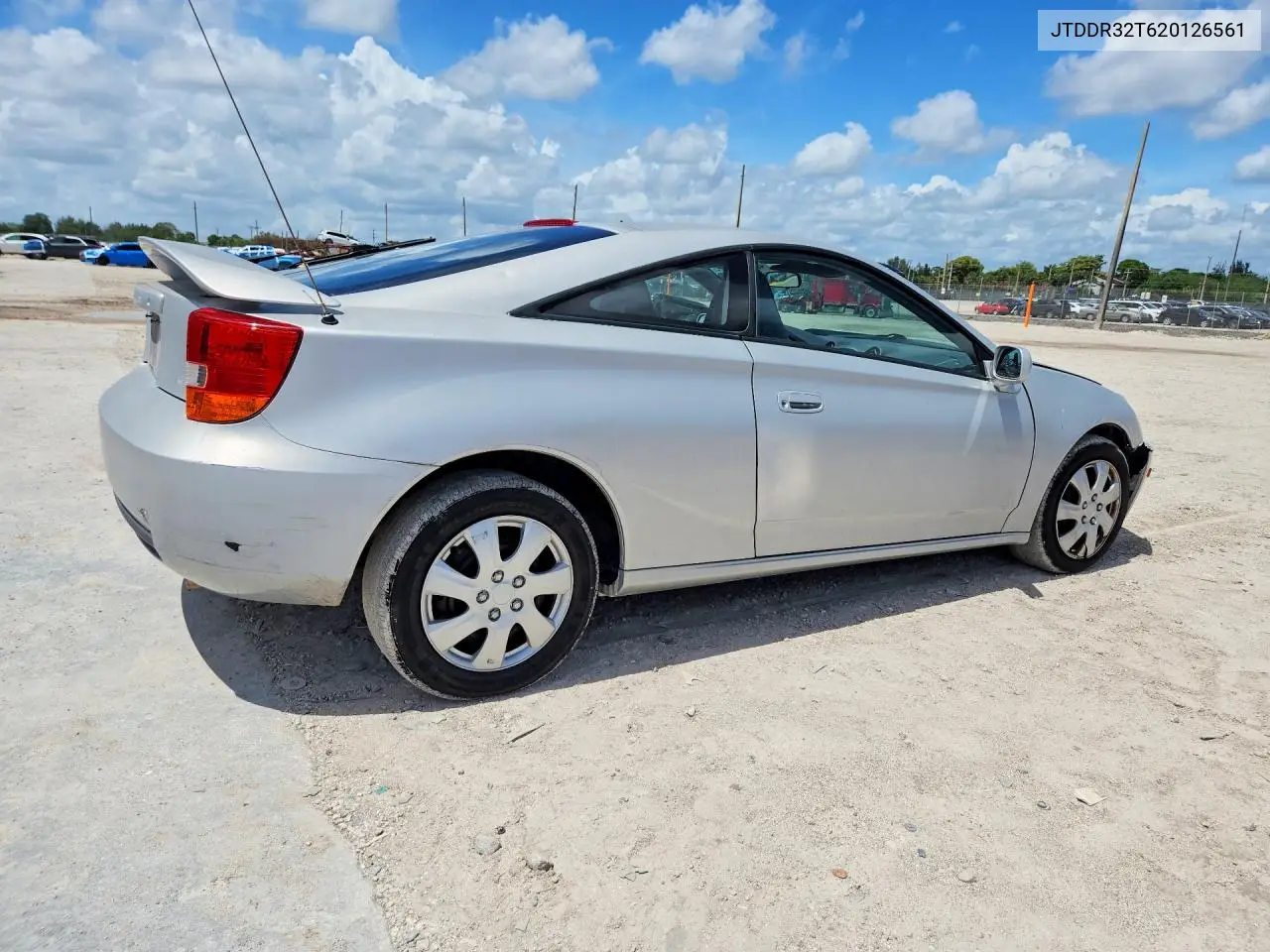 2002 Toyota Celica Gt VIN: JTDDR32T620126561 Lot: 48822016