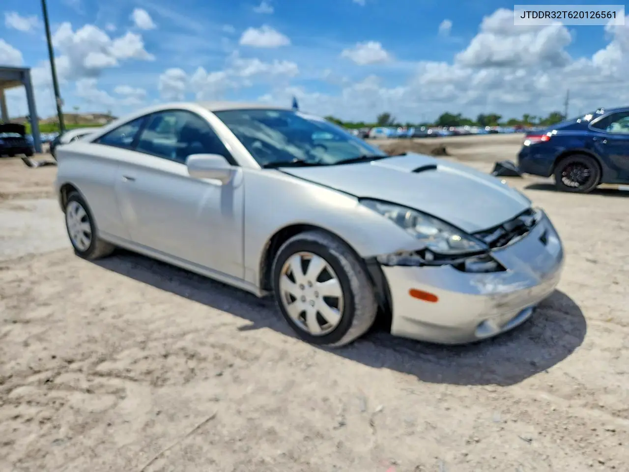 2002 Toyota Celica Gt VIN: JTDDR32T620126561 Lot: 48822016