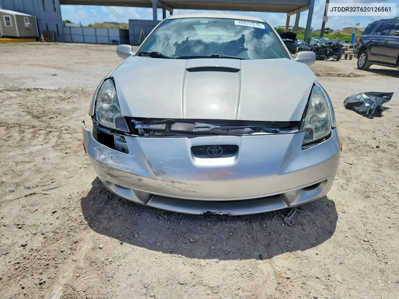 2002 Toyota Celica Gt VIN: JTDDR32T620126561 Lot: 48822016