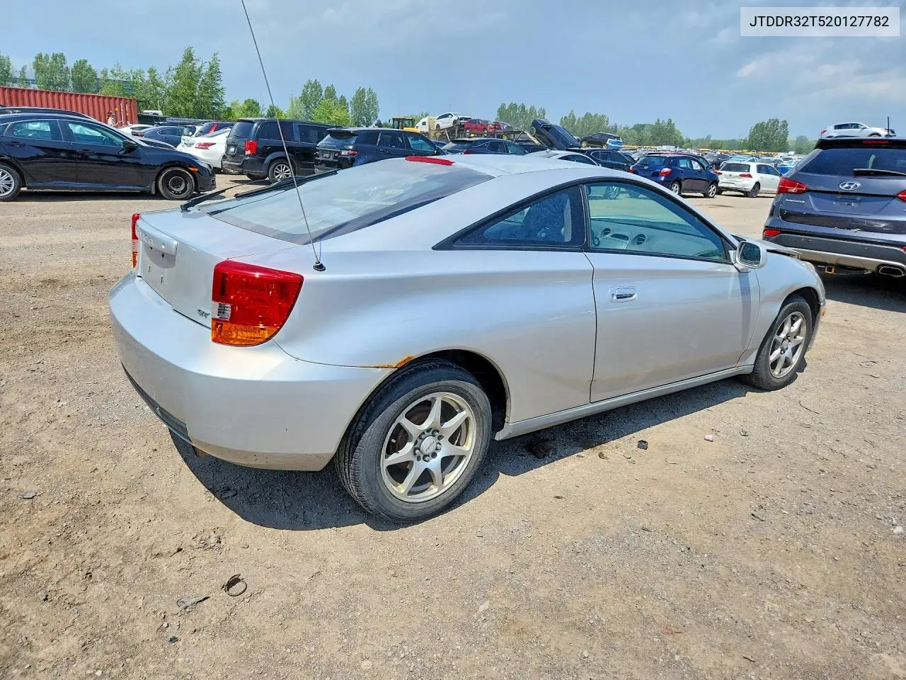 2002 Toyota Celica Gt VIN: JTDDR32T520127782 Lot: 59217716