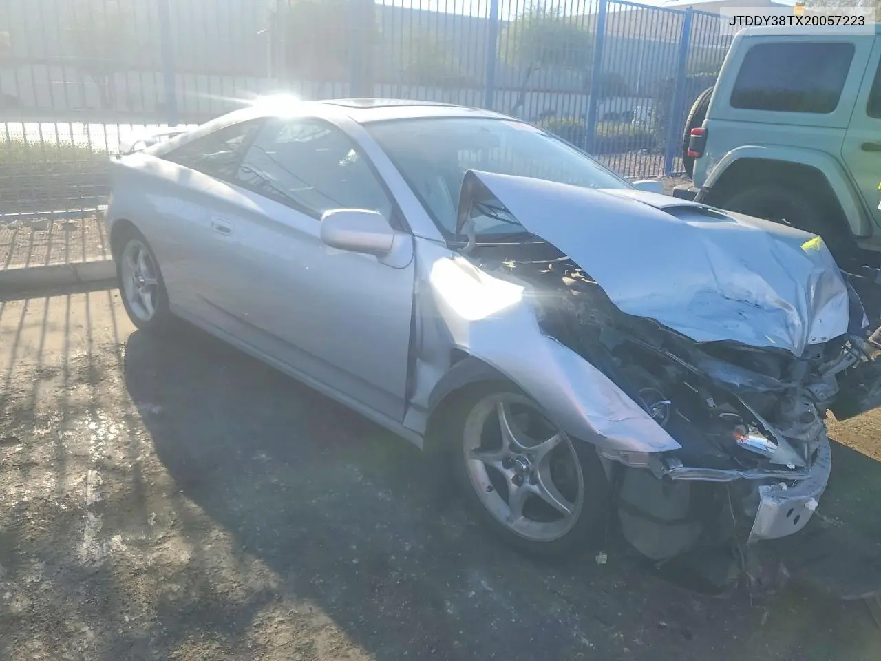 2002 Toyota Celica Gt-S VIN: JTDDY38TX20057223 Lot: 59912246