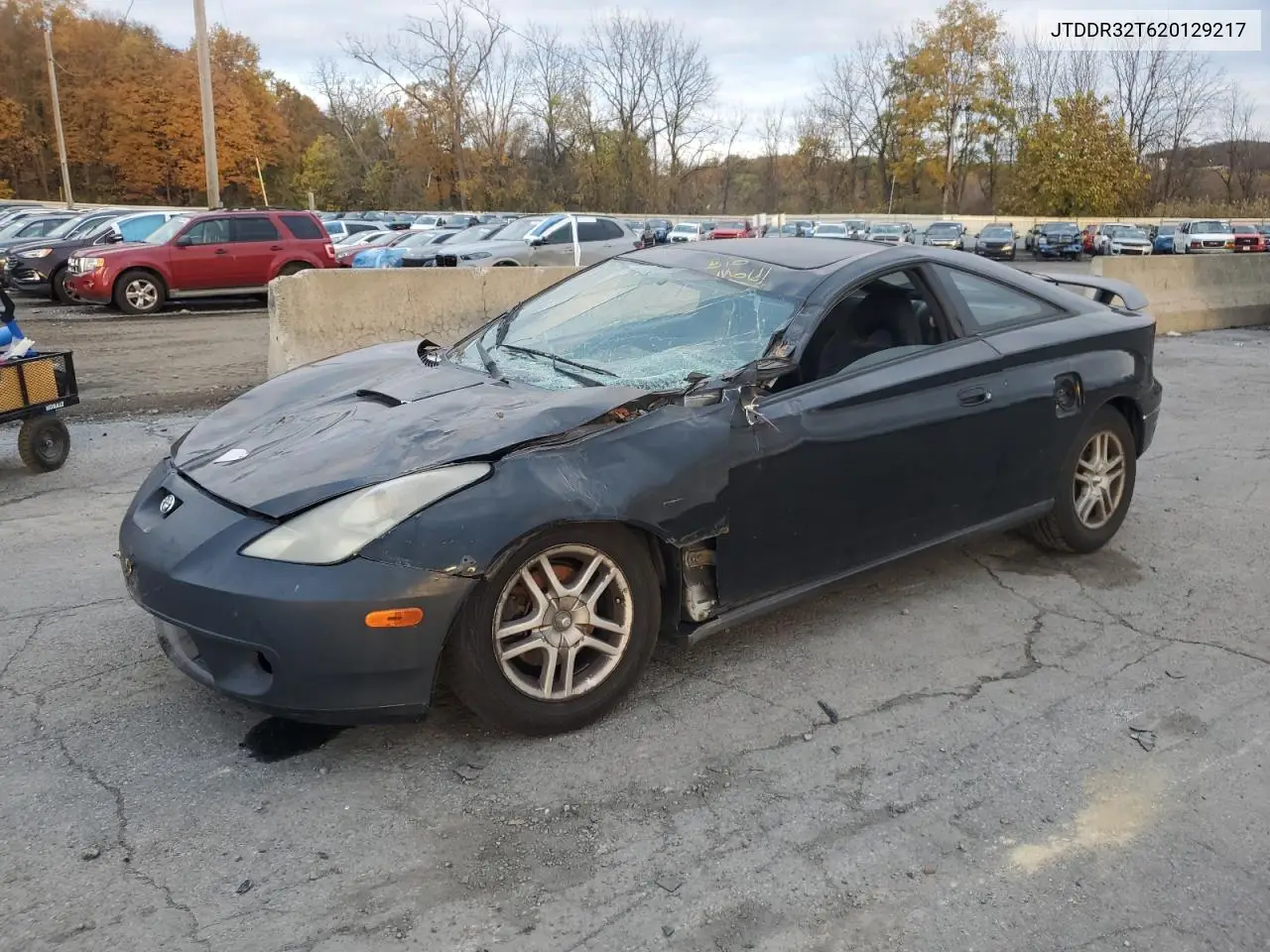2002 Toyota Celica Gt VIN: JTDDR32T620129217 Lot: 89659285