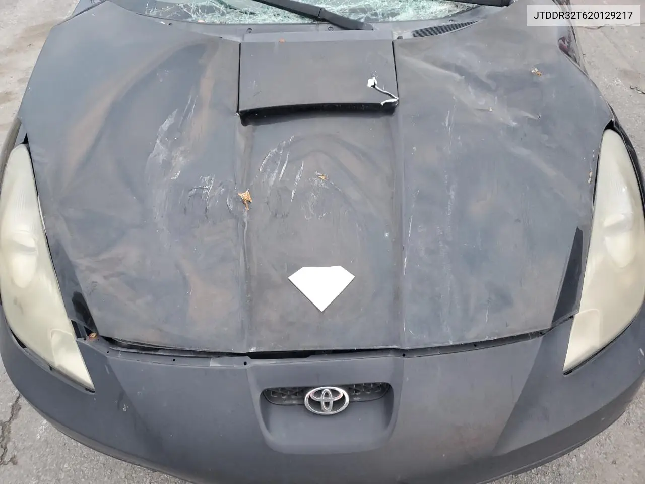 2002 Toyota Celica Gt VIN: JTDDR32T620129217 Lot: 89659285
