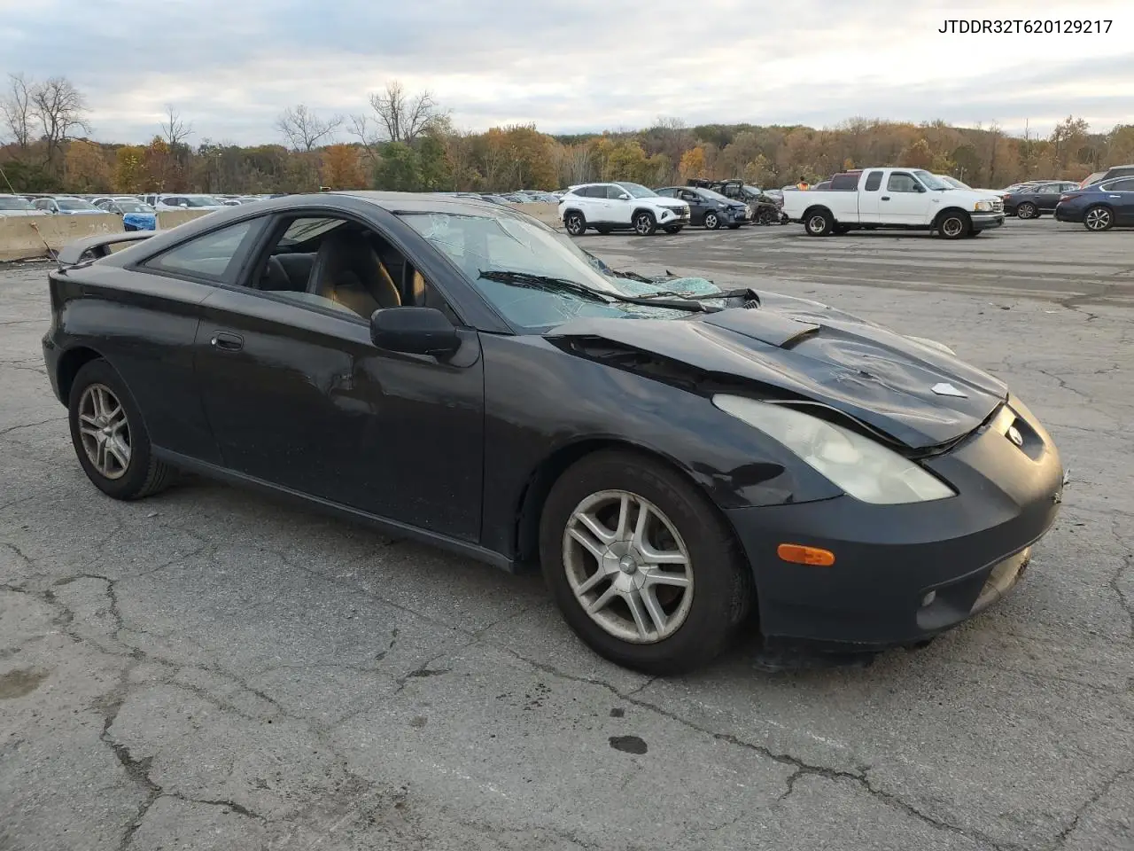 2002 Toyota Celica Gt VIN: JTDDR32T620129217 Lot: 89659285