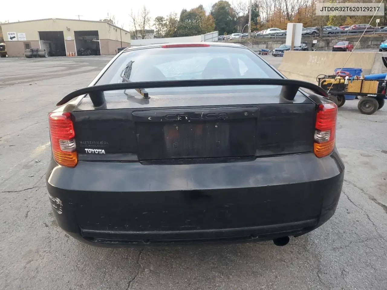 2002 Toyota Celica Gt VIN: JTDDR32T620129217 Lot: 89659285