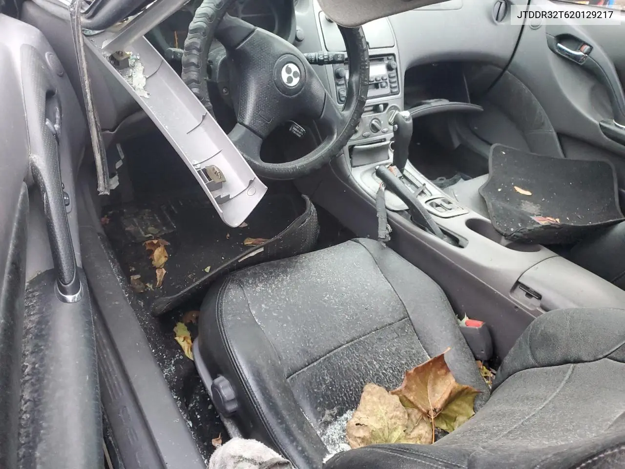 2002 Toyota Celica Gt VIN: JTDDR32T620129217 Lot: 89659285