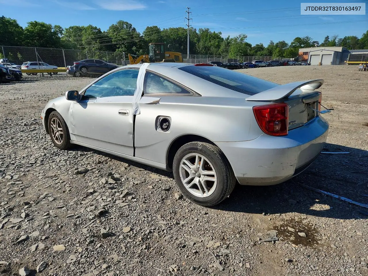 2003 Toyota Celica Gt VIN: JTDDR32T830163497 Lot: 55304726