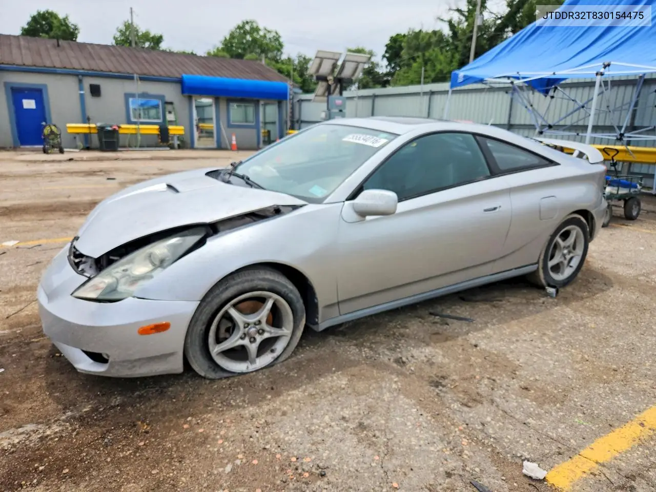 2003 Toyota Celica VIN: JTDDR32T830154475 Lot: 55534016