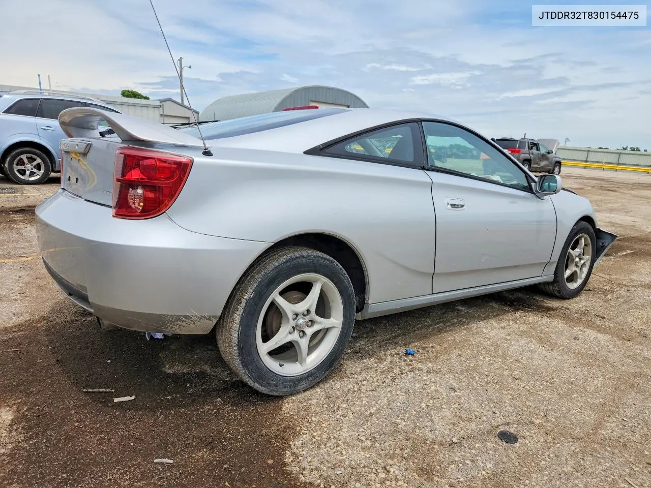 2003 Toyota Celica VIN: JTDDR32T830154475 Lot: 55534016