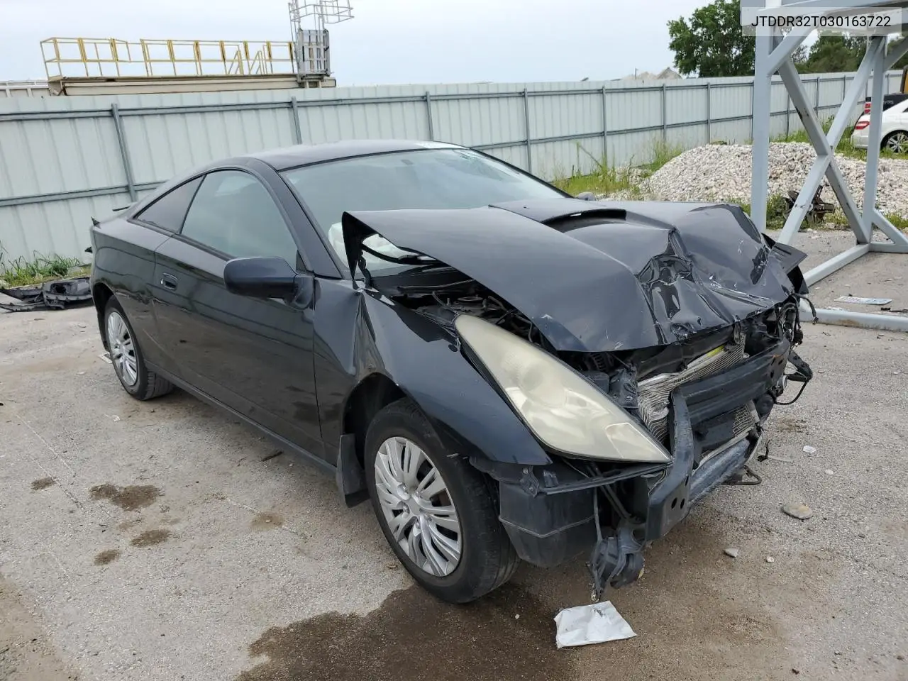 2003 Toyota Celica Gt VIN: JTDDR32T030163722 Lot: 57241416