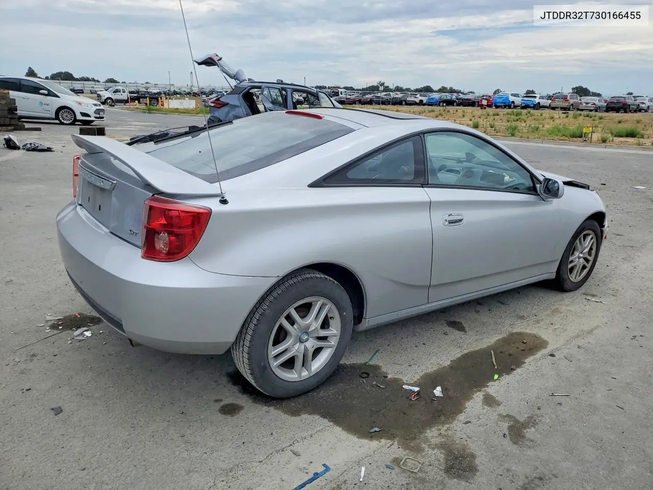 2003 Toyota Celica Gt VIN: JTDDR32T730166455 Lot: 61003296