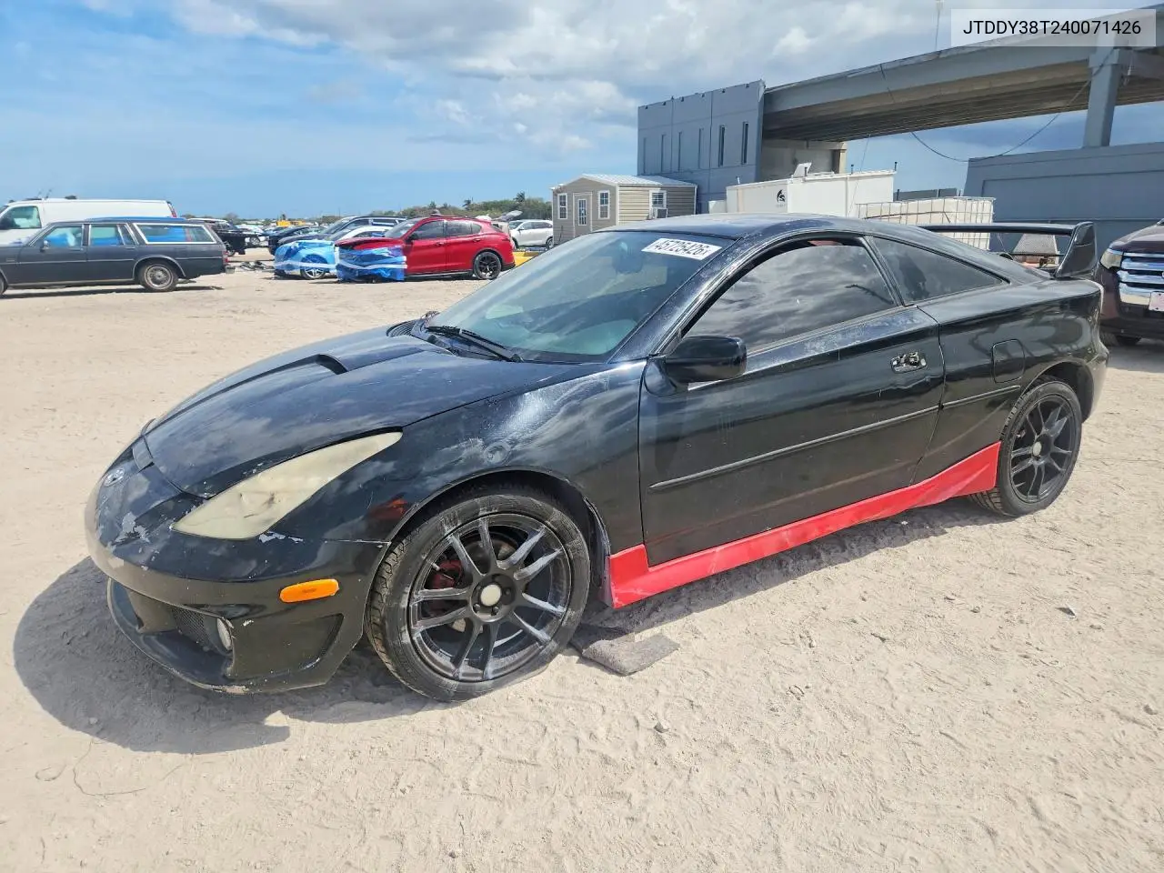 JTDDY38T240071426 2004 Toyota Celica Gts