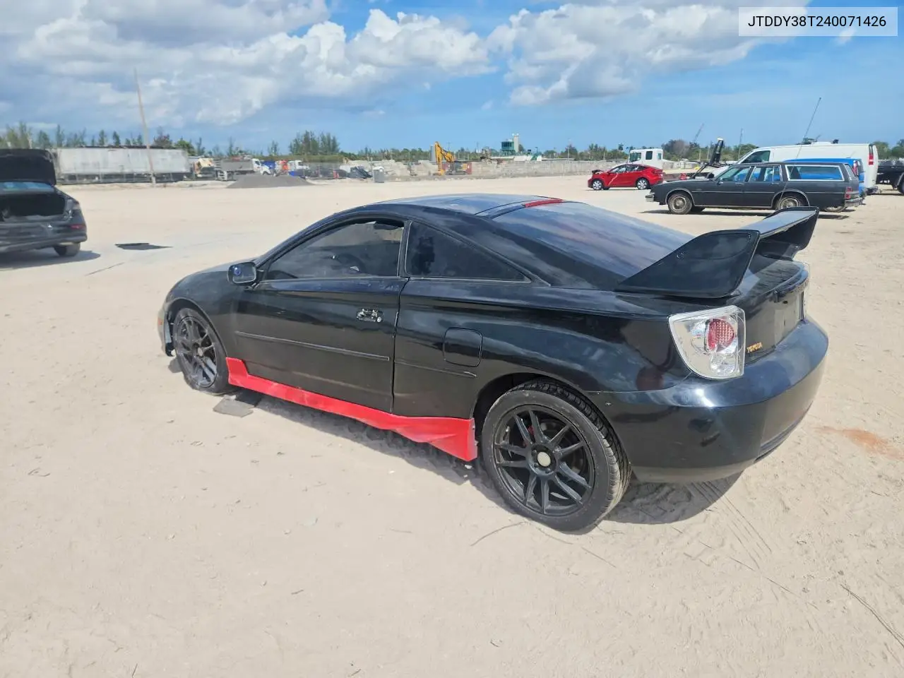 JTDDY38T240071426 2004 Toyota Celica Gts