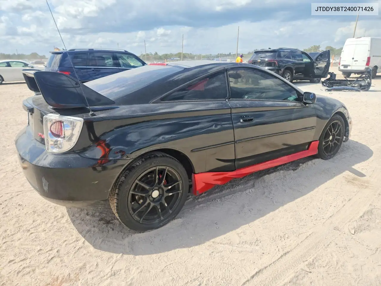 JTDDY38T240071426 2004 Toyota Celica Gts