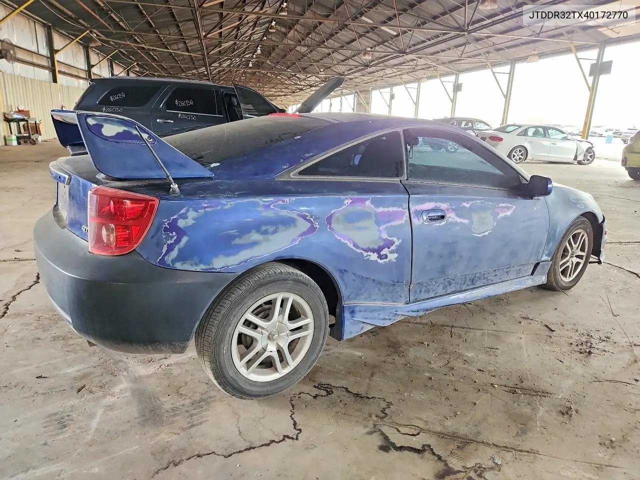 2004 Toyota Celica Gt VIN: JTDDR32TX40172770 Lot: 61119636