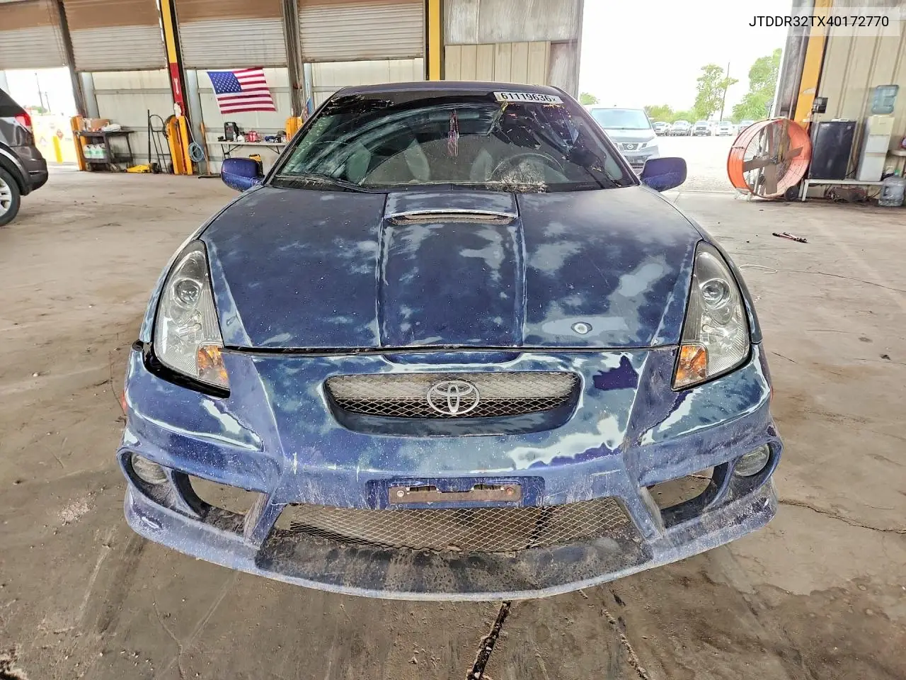 2004 Toyota Celica Gt VIN: JTDDR32TX40172770 Lot: 61119636