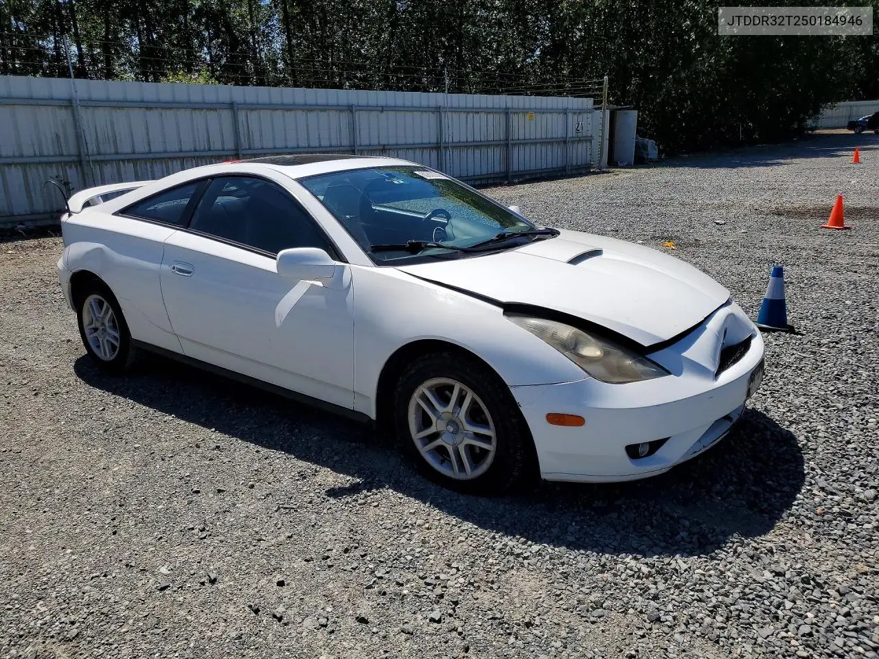 2005 Toyota Celica Gt VIN: JTDDR32T250184946 Lot: 60860356