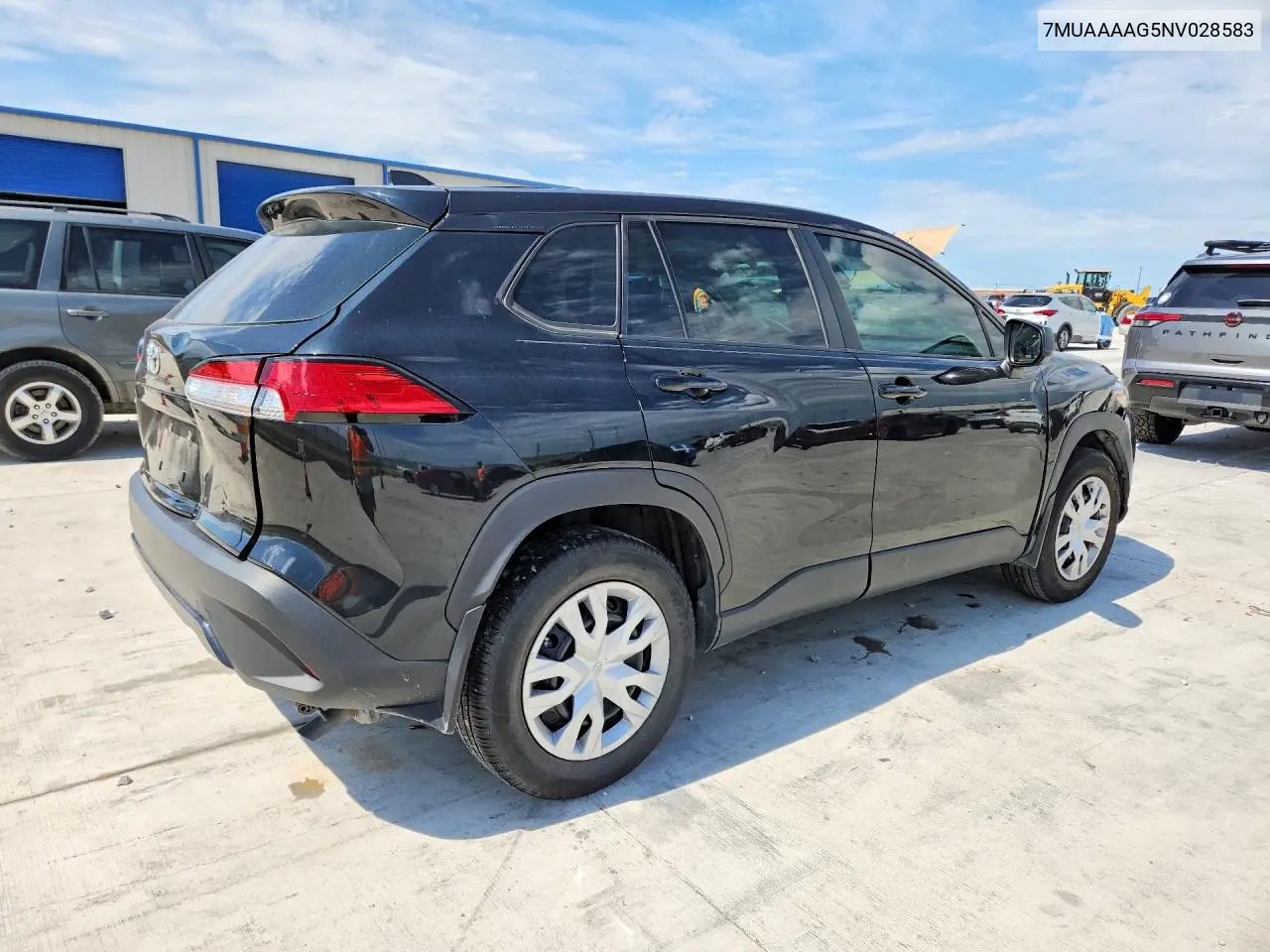 2022 Toyota Corolla Cross L VIN: 7MUAAAAG5NV028583 Lot: 55092416