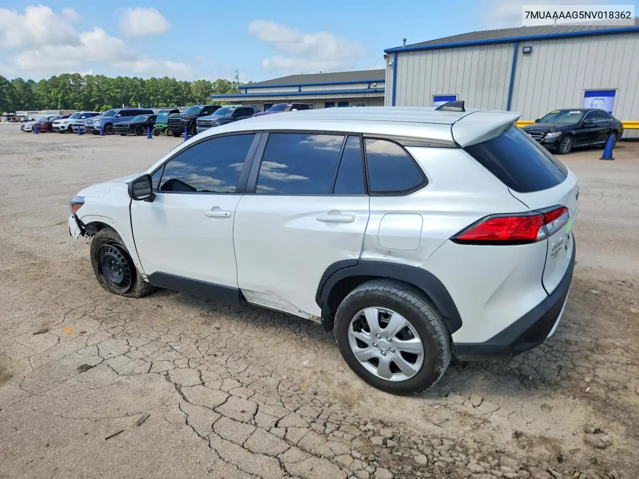 2022 Toyota Corolla Cross L VIN: 7MUAAAAG5NV018362 Lot: 58988926