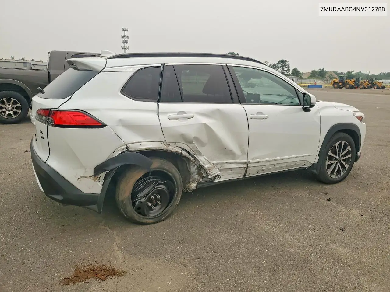 2022 Toyota Corolla Cross Xle VIN: 7MUDAABG4NV012788 Lot: 59405366