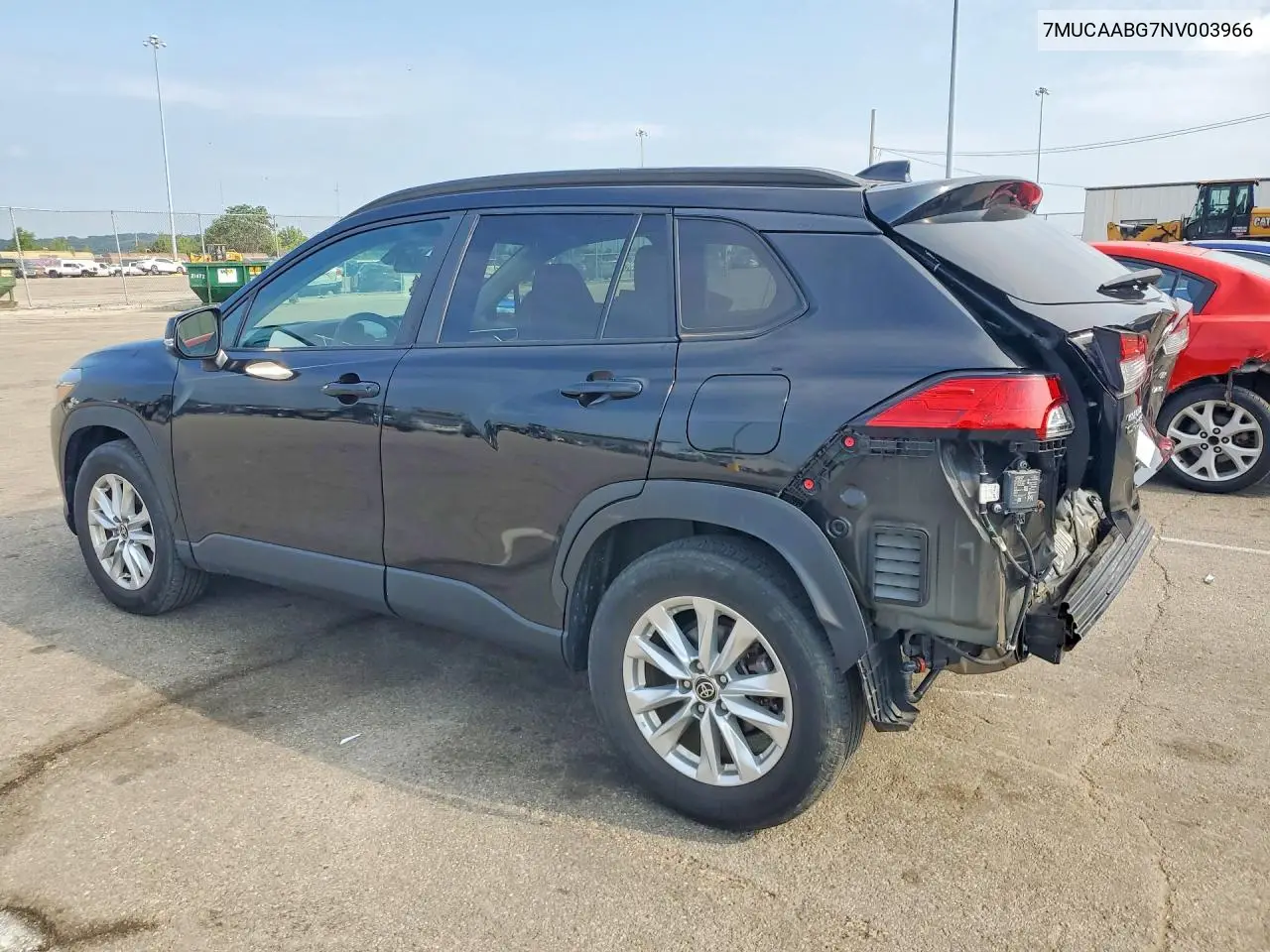 2022 Toyota Corolla Cross Le VIN: 7MUCAABG7NV003966 Lot: 59684636