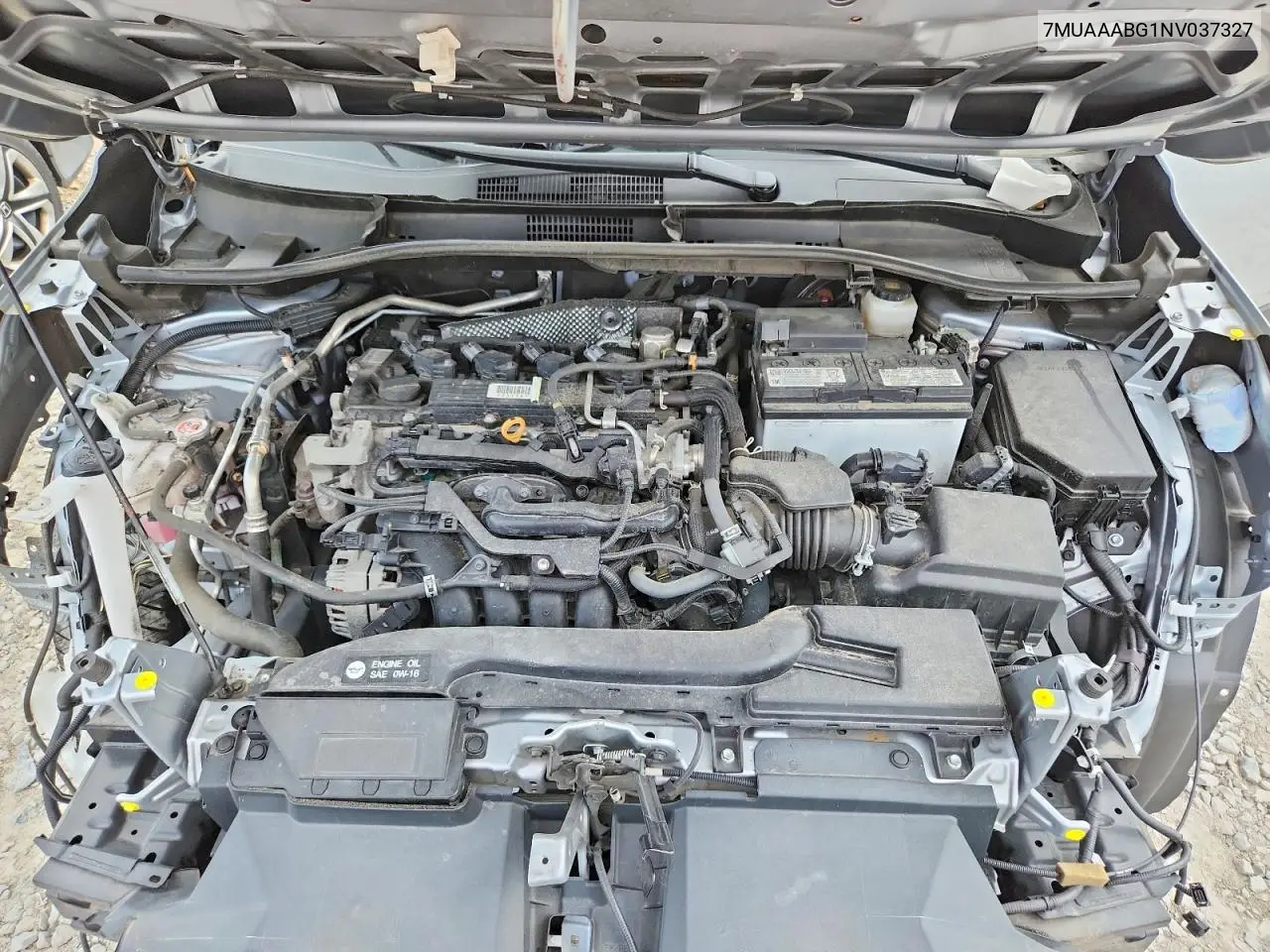 2022 Toyota Corolla Cross L VIN: 7MUAAABG1NV037327 Lot: 59821776