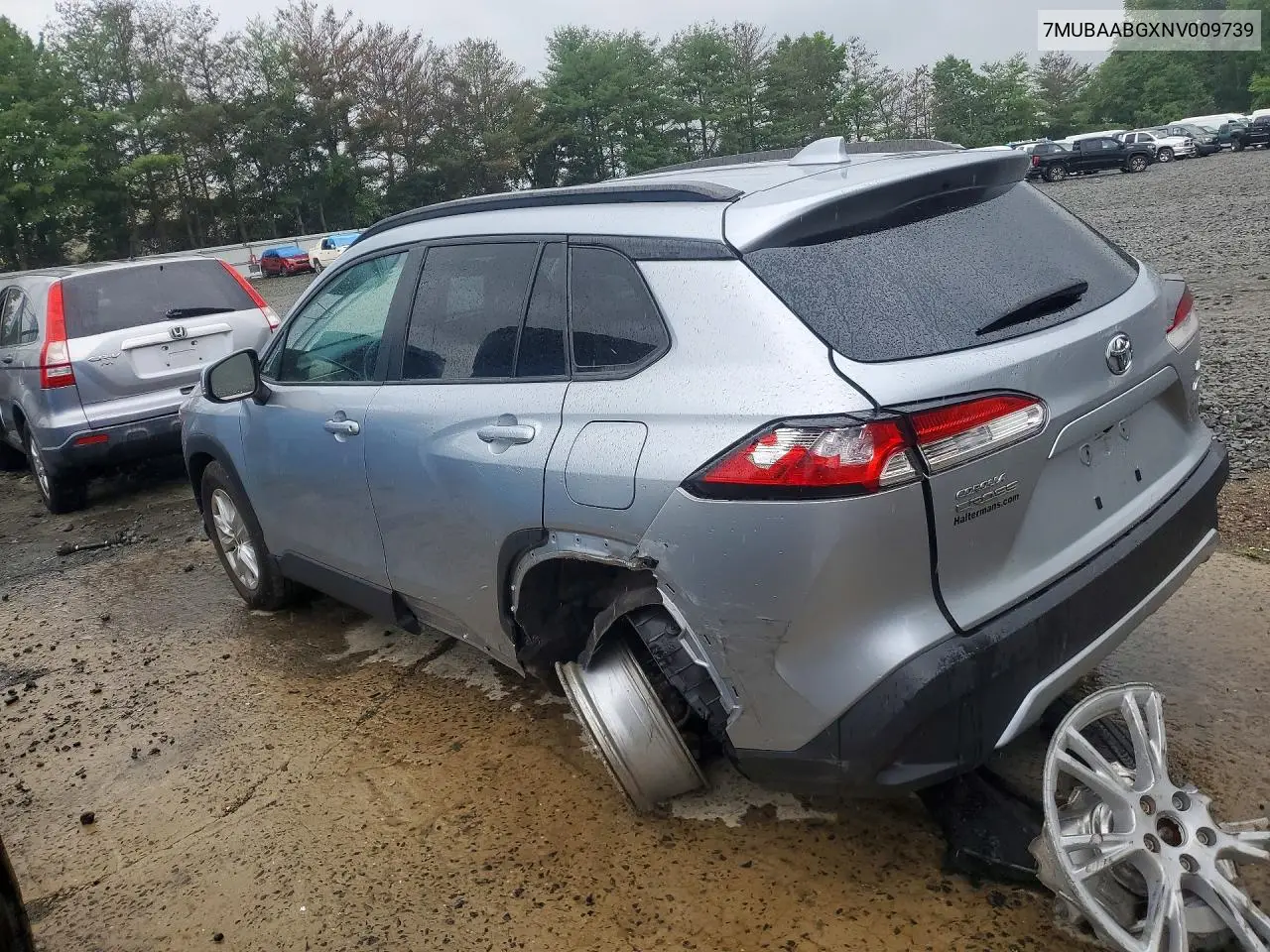 2022 Toyota Corolla Cross Le VIN: 7MUBAABGXNV009739 Lot: 60441976