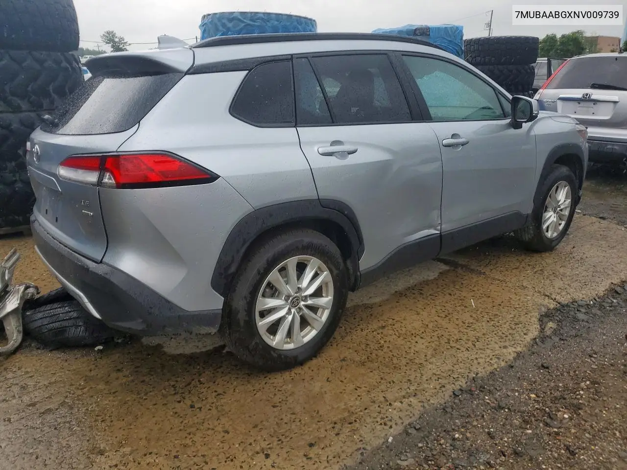 2022 Toyota Corolla Cross Le VIN: 7MUBAABGXNV009739 Lot: 60441976