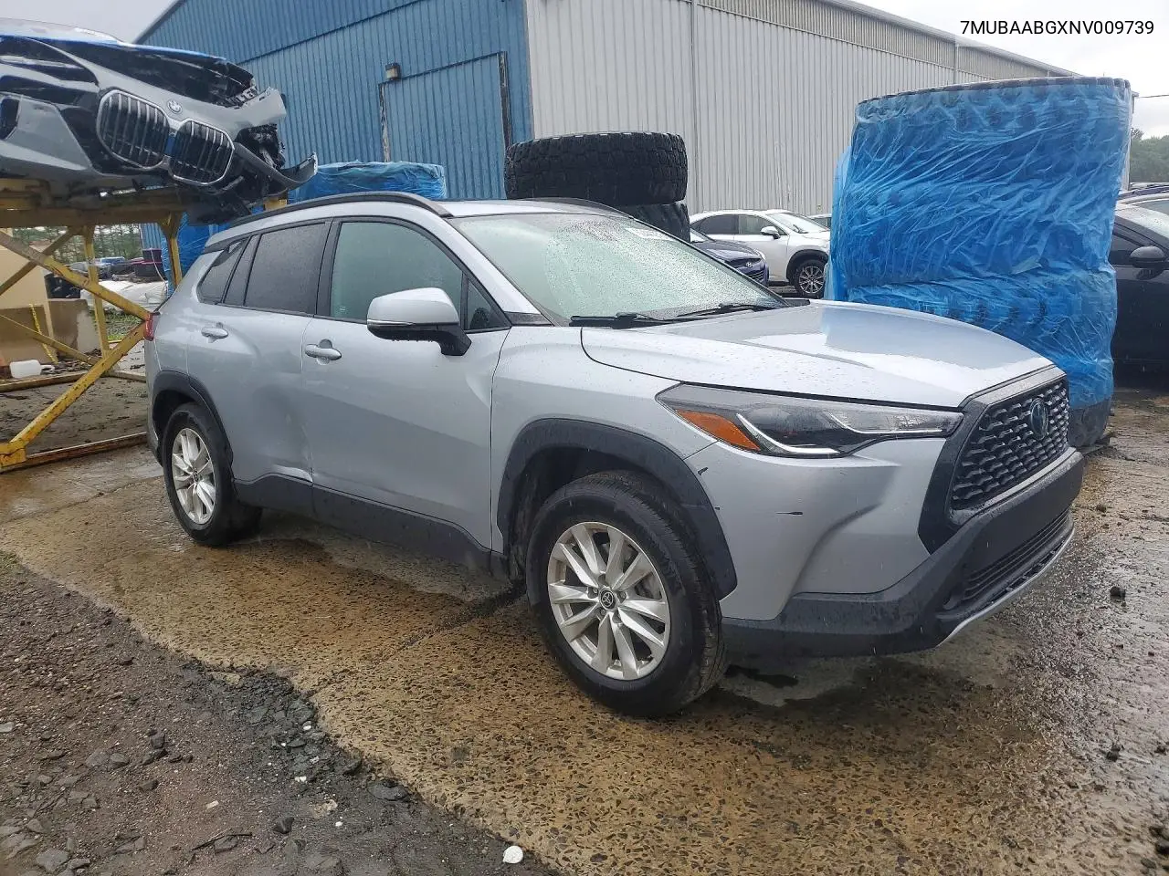 2022 Toyota Corolla Cross Le VIN: 7MUBAABGXNV009739 Lot: 60441976