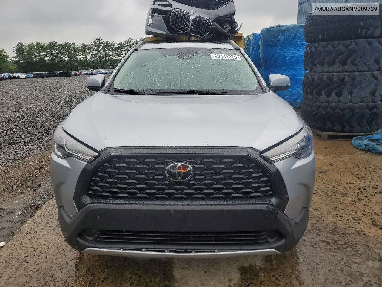 2022 Toyota Corolla Cross Le VIN: 7MUBAABGXNV009739 Lot: 60441976