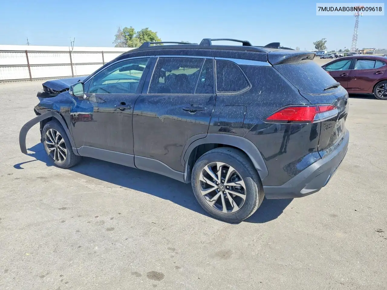 2022 Toyota Corolla Cross Xle VIN: 7MUDAABG8NV009618 Lot: 61086476