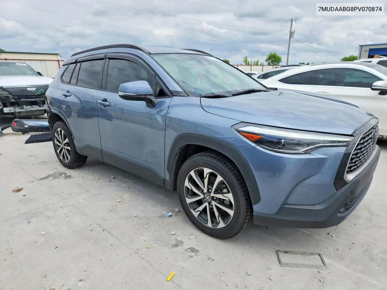 2023 Toyota Corolla Cross Xle VIN: 7MUDAABG8PV070874 Lot: 56791516