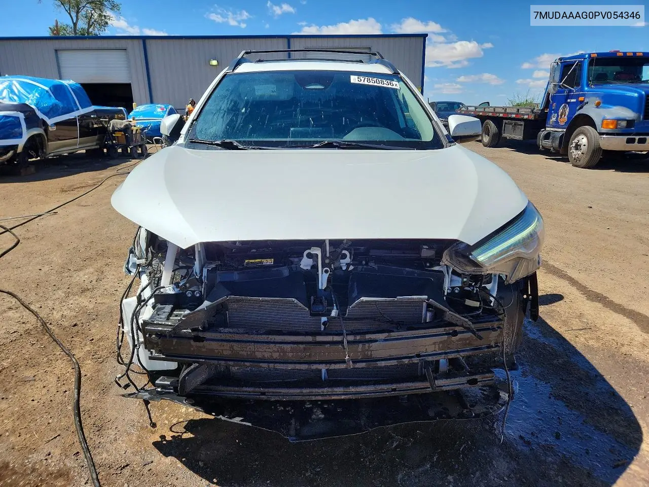 2023 Toyota Corolla Cross Xle VIN: 7MUDAAAG0PV054346 Lot: 57850836