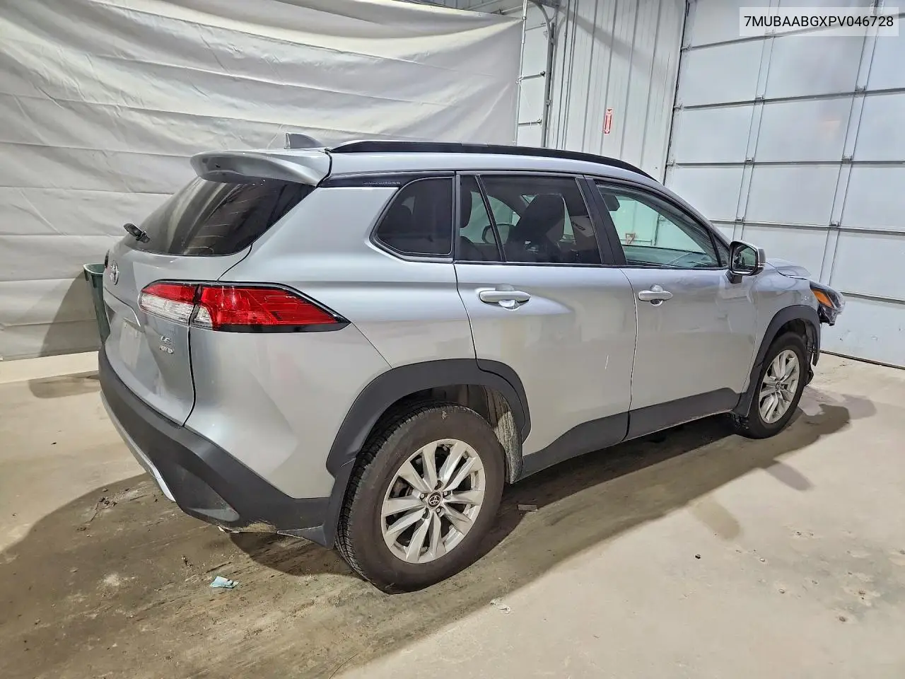 2023 Toyota Corolla Cross Le VIN: 7MUBAABGXPV046728 Lot: 58584116
