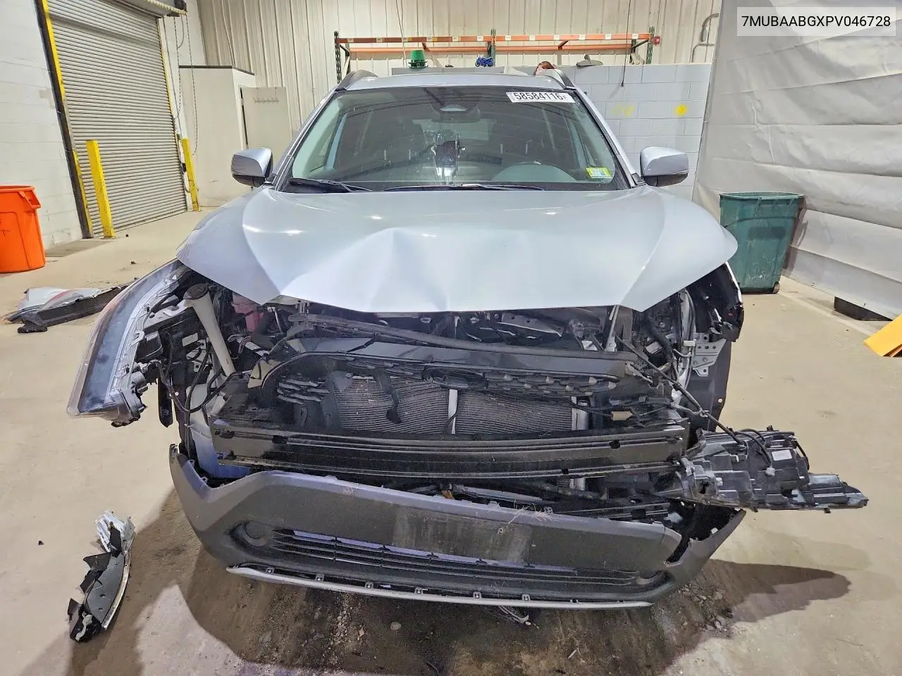 2023 Toyota Corolla Cross Le VIN: 7MUBAABGXPV046728 Lot: 58584116