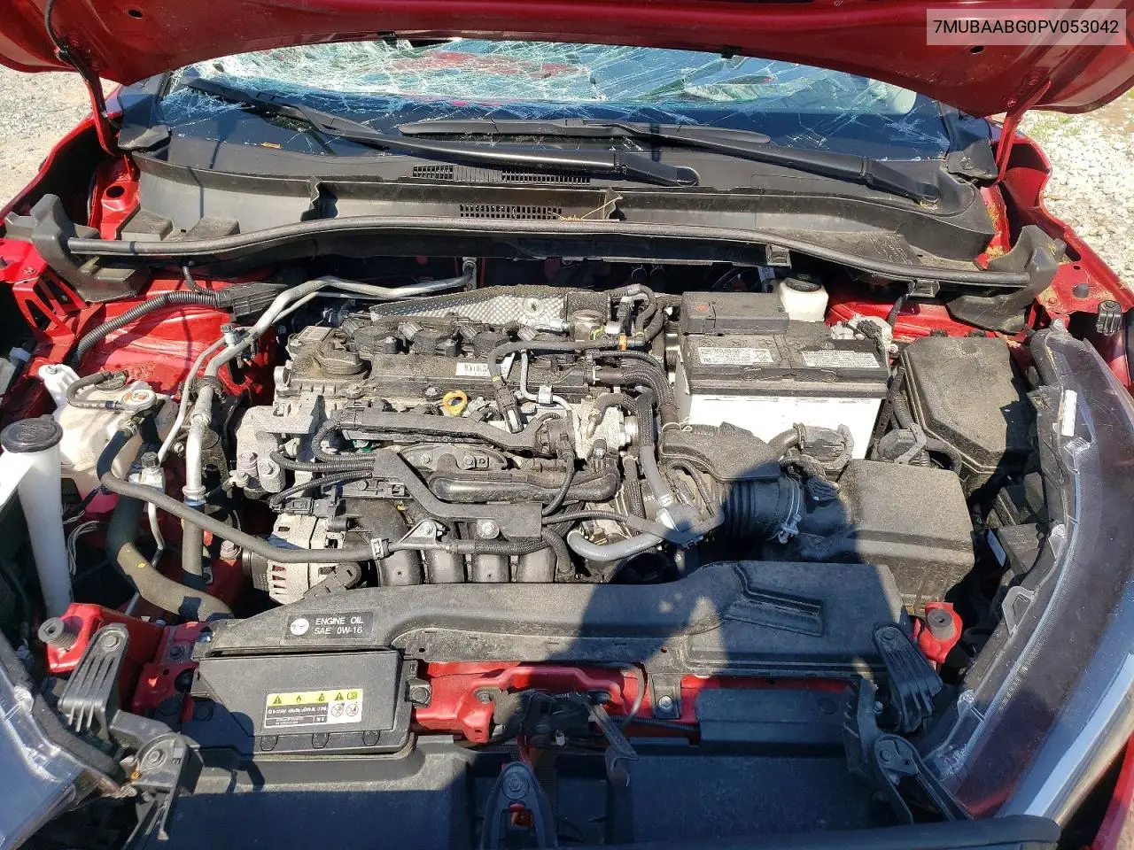 2023 Toyota Corolla Cross Le VIN: 7MUBAABG0PV053042 Lot: 59148386