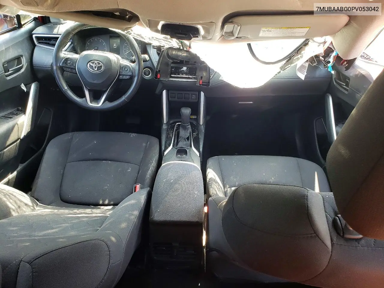 2023 Toyota Corolla Cross Le VIN: 7MUBAABG0PV053042 Lot: 59148386