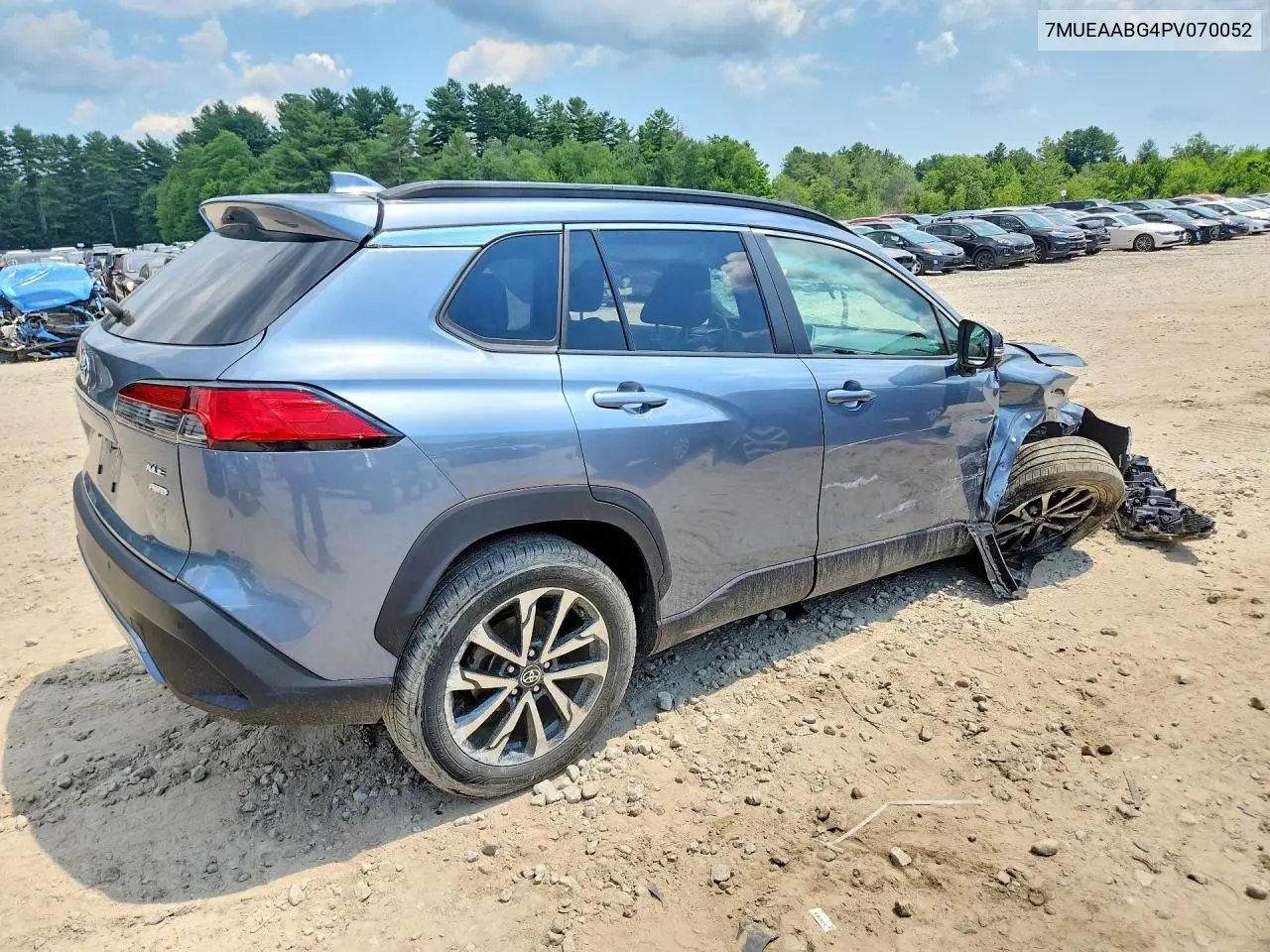 2023 Toyota Corolla Cross Xle VIN: 7MUEAABG4PV070052 Lot: 59241426