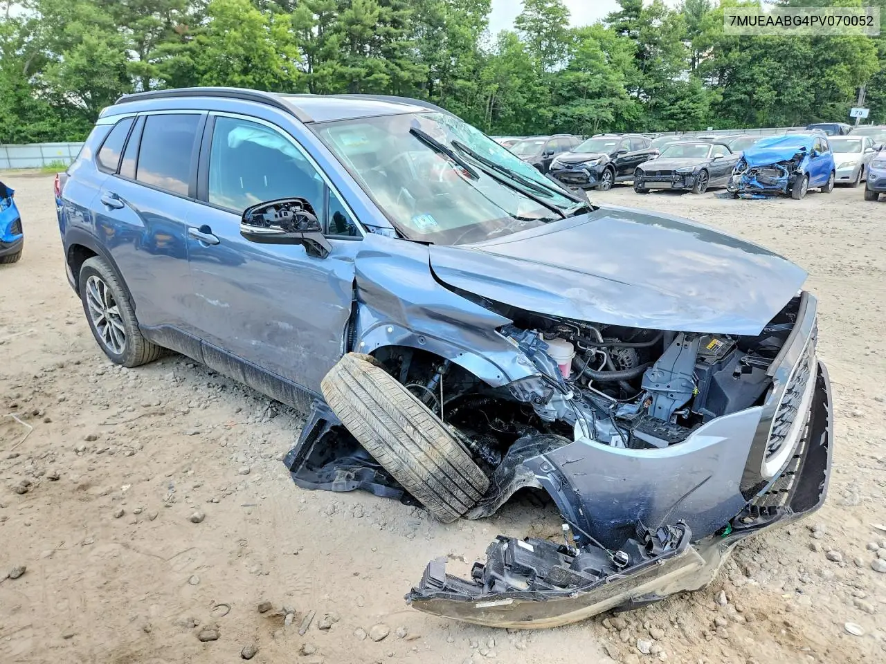 2023 Toyota Corolla Cross Xle VIN: 7MUEAABG4PV070052 Lot: 59241426