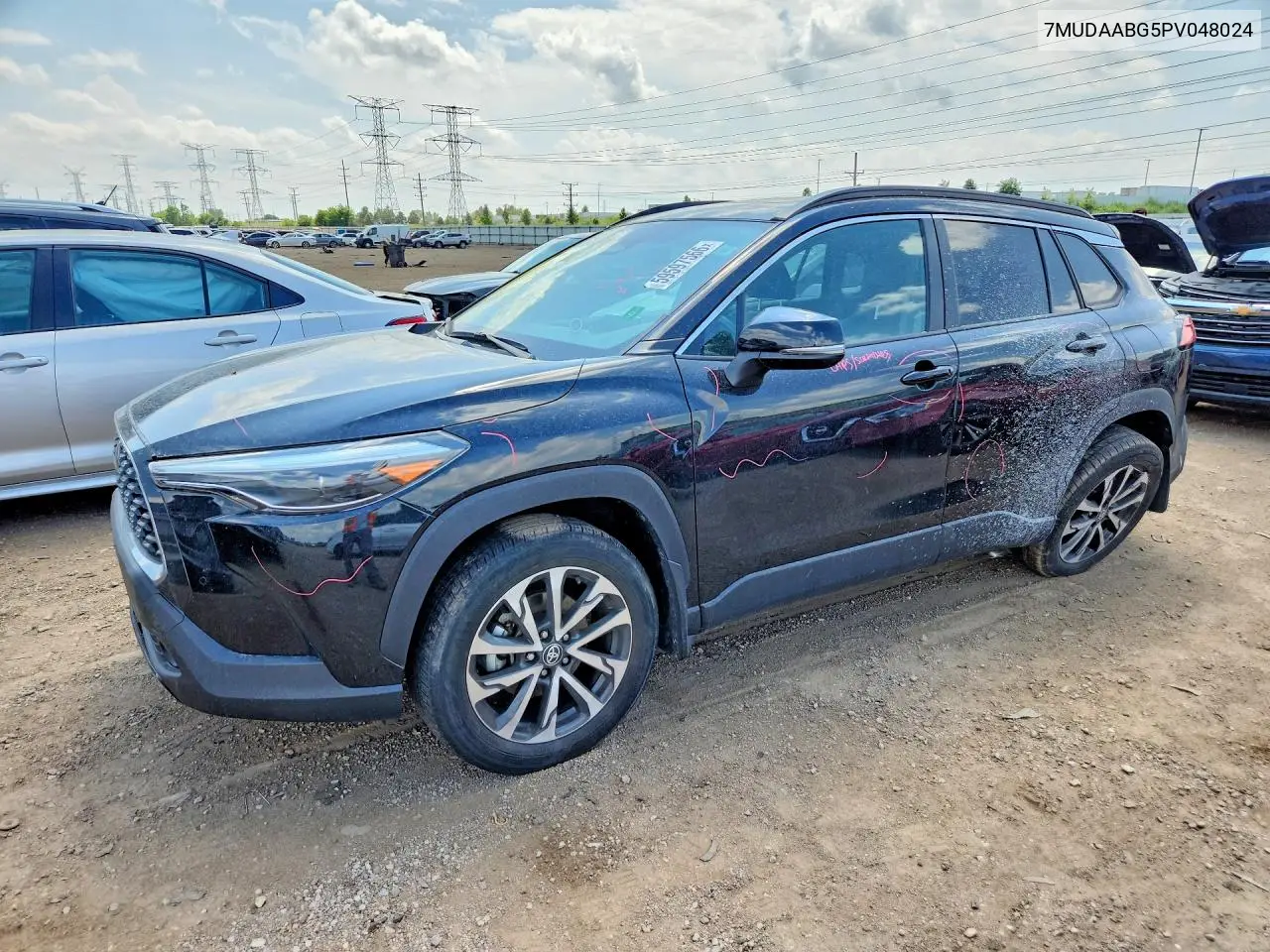 2023 Toyota Corolla Cross Xle VIN: 7MUDAABG5PV048024 Lot: 59597566
